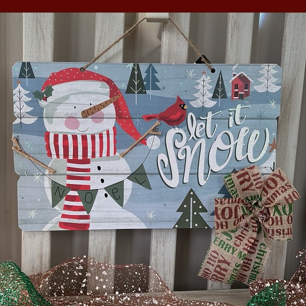 Clearance ~ 
Christmas Holiday Door-Wall Hanging 🎄🆕🎄 A 2 For $14 item
